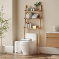 Over The Toilet Storage Shelf Wood, 3-Tier Above Toilet Organizer Rack by YQJJGL