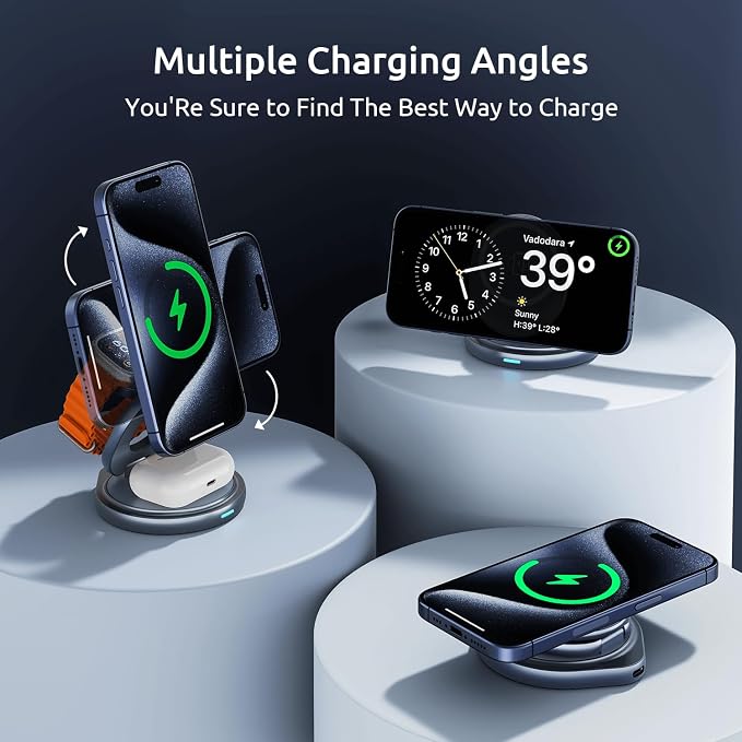 3 in 1 Wireless Charging Station - Image 4