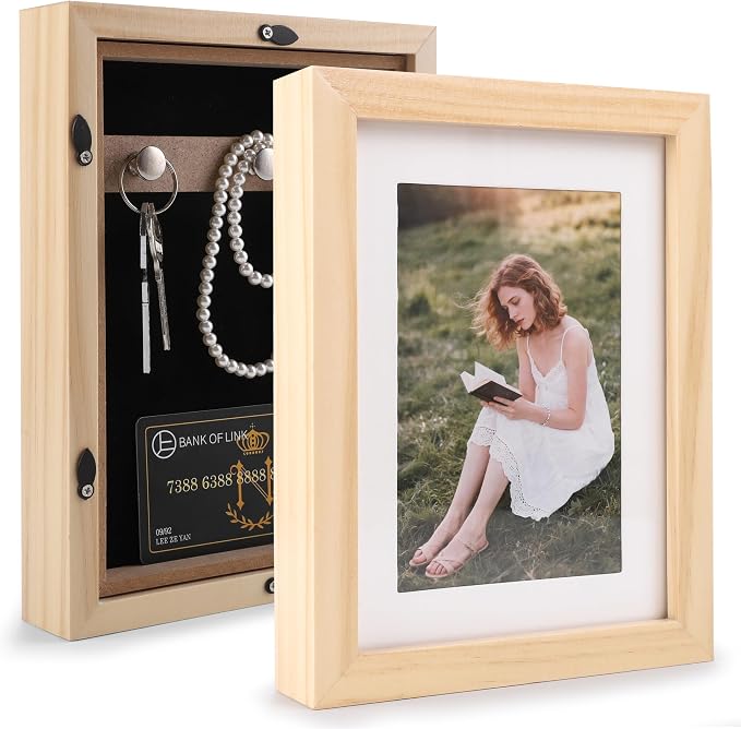 Diversion Safe 6.5"x8.5" Picture Frame Safe by BARGIFTS