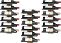 Hoctieon 3-Set 6 Tier Wall Mount Wine Rack, Wall Mounted Wine Bottle Racks by Hoctieon