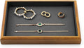 Oirlv Solid Wood Stackable Jewelry Organizer Tray Jewelry Drawer Organizer by Oirlv