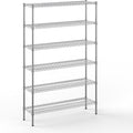 14" Deep x 48" Wide x 74" Height Wire Shelving Kit | 6-Tier | NSF Commercial by Regal+Altair