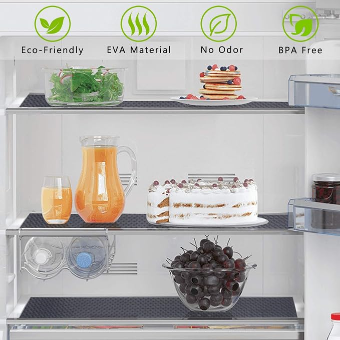 HooTown Shelf Liner Kitchen Cabinet Drawer Mats 23.6 Inch Wide x 196.8 Inch Long - Image 2