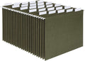 Pendaflex Hanging File Folders, Letter Size, Standard Green, 1/5-Cut Adjustable by TOPSProducts