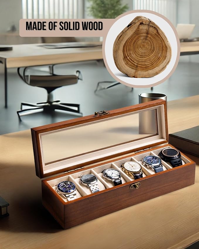 Watch Box, Watch Case for Men Women - Image 7
