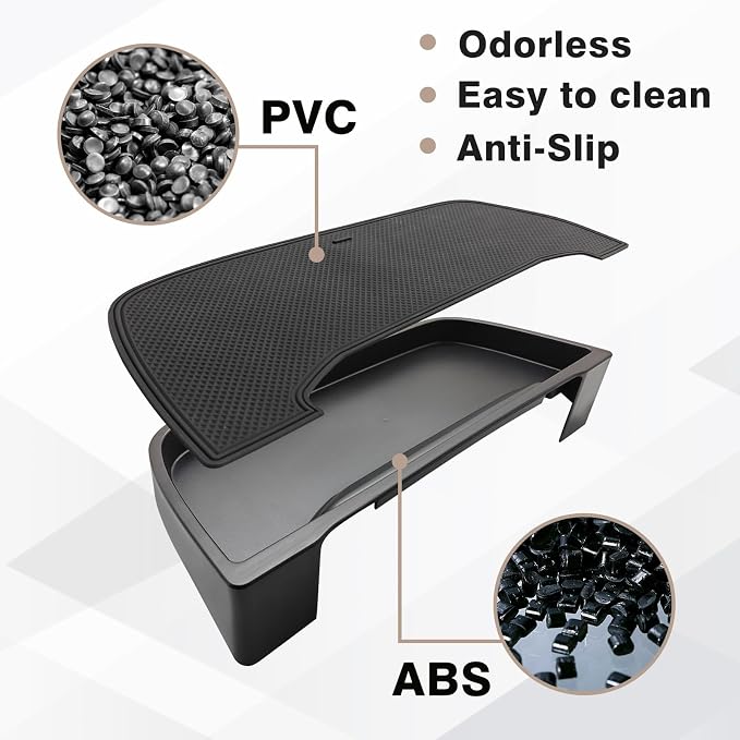 Muslogy for 2025 2024 2023 Pilot Dash Storage Tray Insert Behind Screen Center - Image 5