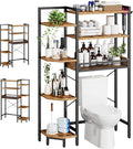K1 Heavy Duty 7-Tier Over The Toilet Storage（With Basket and Paper by Roxibelt