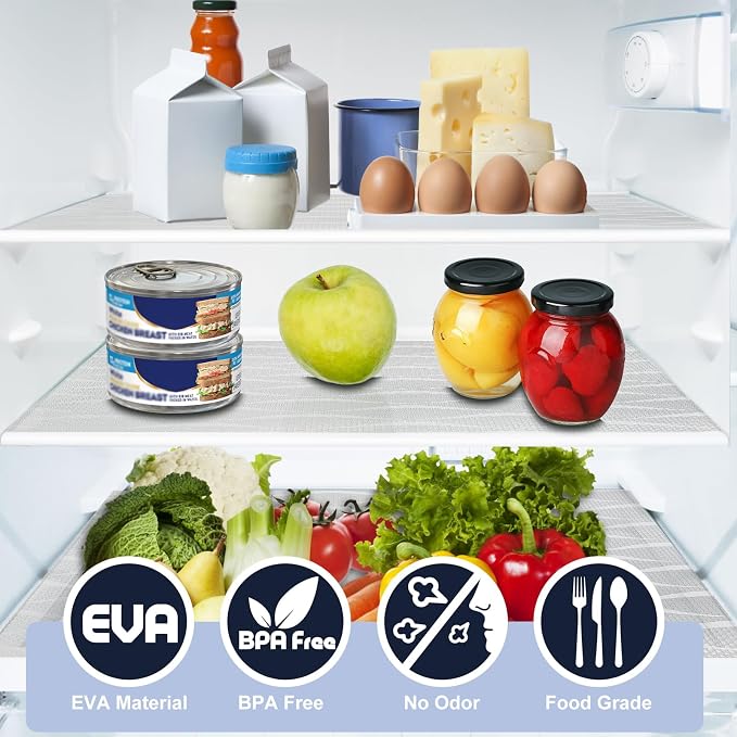 Shelf Liner, Waterproof Refragerator Liner, Drawer Liners - Image 5