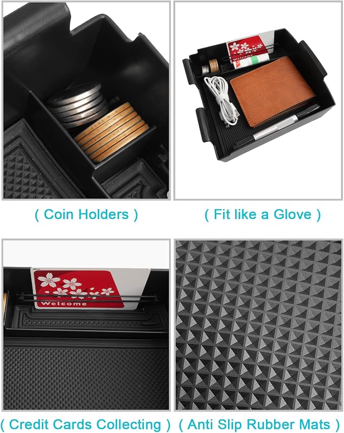 CDEFG for 2025 2026 Hyundai Tucson Limited Center Console Organizer, for 2025 - Image 7