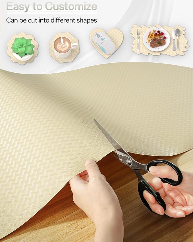Shelf and Drawer Liner for Kitchen Cabinet, Non-Adhesive 18in x 240in - Image 6