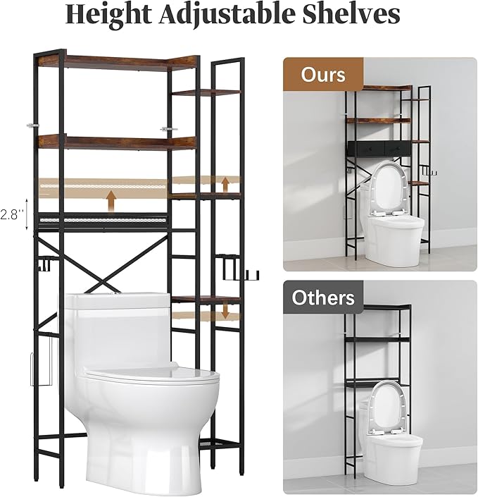 Over The Toilet Storage Shelf - Image 3