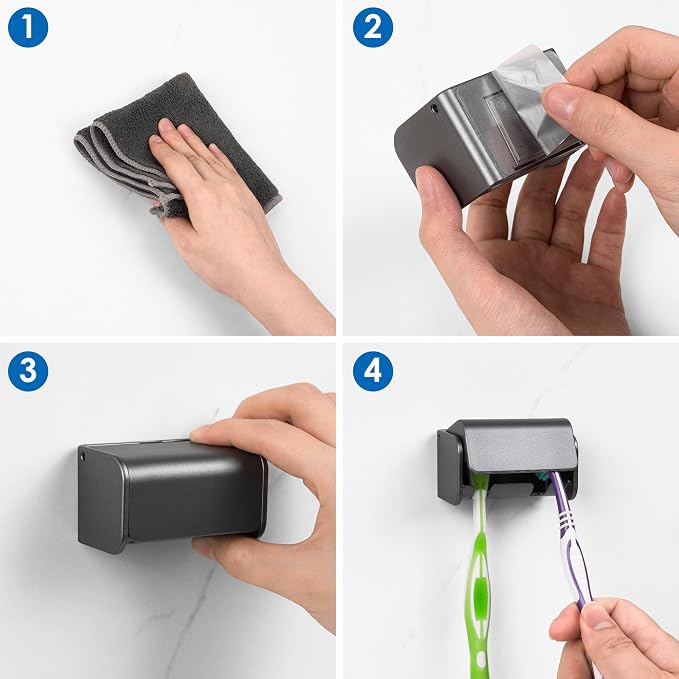 Toothbrush Holder Wall Mounted - Image 5