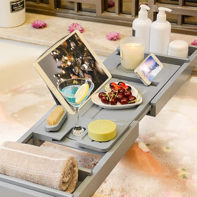 Bath Caddy Tray for Bathtub - Image 4