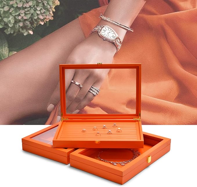 Oirlv Premium Leather Jewelry Tray - Image 2
