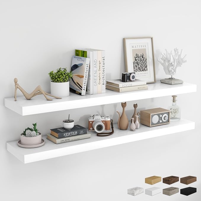 RICHFOCUS 55Inch Floating Shelves by Unknown