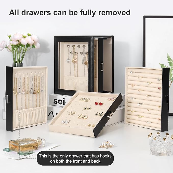 DesignSter Jewelry Box Organizer, Jewelry Box - Image 7