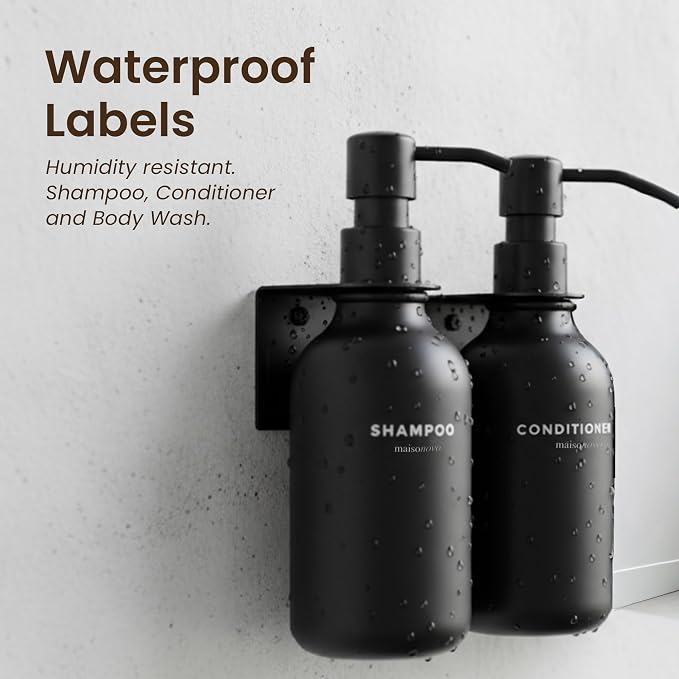 MaisoNovo Shampoo and Conditioner Dispenser - Image 4
