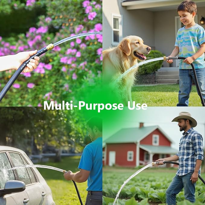 Leader Garden Hose 15ft x 5/8", Heavy Duty Short Water Hose, Female to Female - Image 7