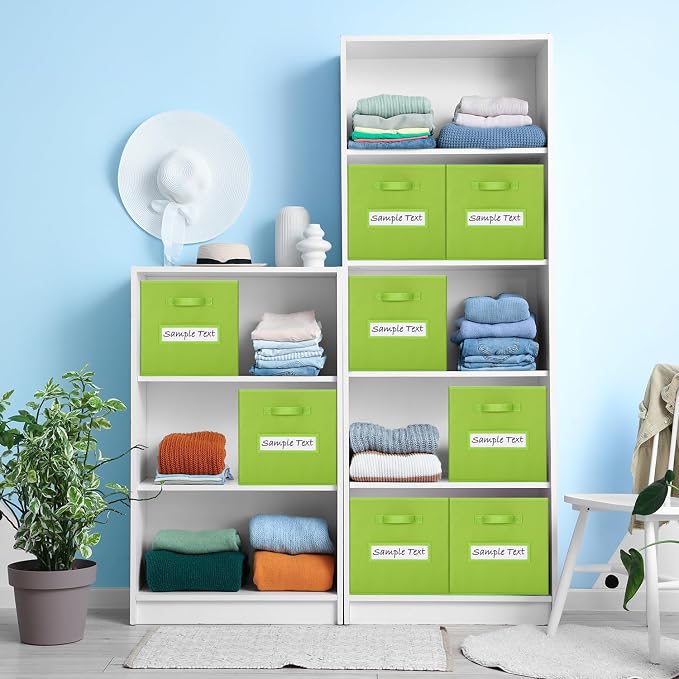 artsdi 11x11 storage cube bins Foldable Fabric storage cubes - Image 6