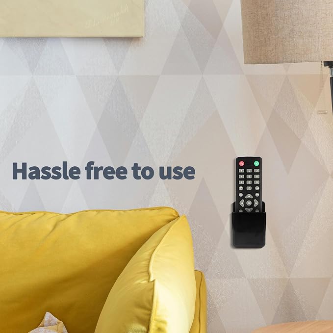 6 PCS Remote Control Holders Wall Mount, Self Adhesive TV Air Conditioner - Image 6