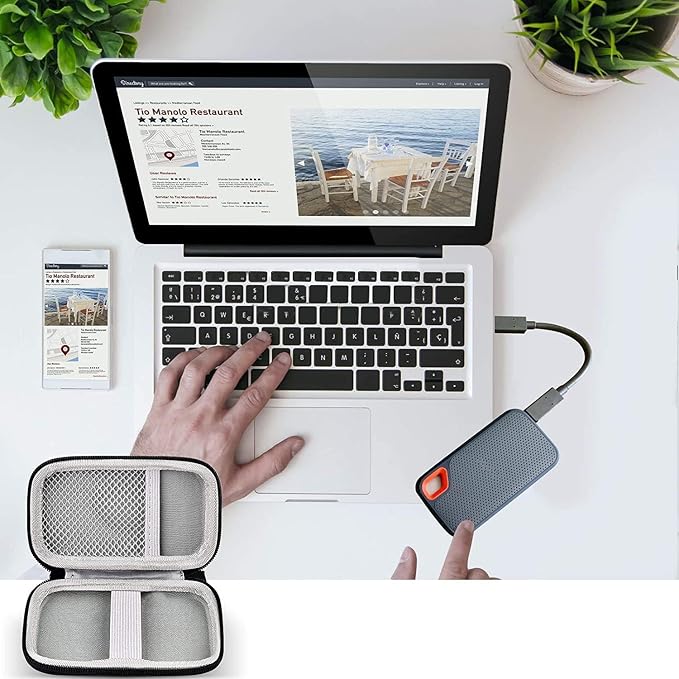Hard Case Compatible with SanDisk 500GB/ 1TB/ 2TB/ 4TB Extreme Portable SSD - Image 6