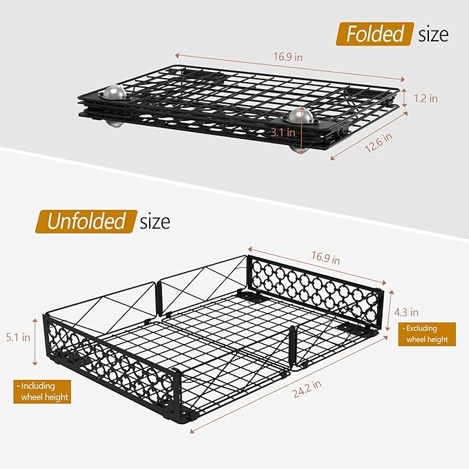 NADAMOO Low Profile Under Bed Storage - Image 2
