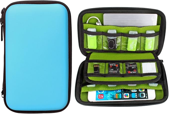Aprince Digital Gadget Case Waterproof Memory Card Case, Designed by Aprince