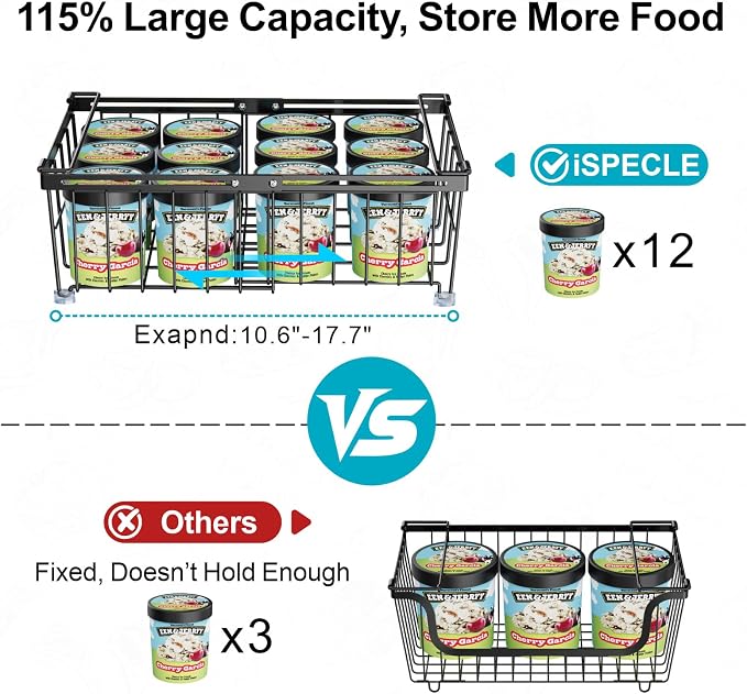 iSPECLE Freezer Organizer Bins - Image 3