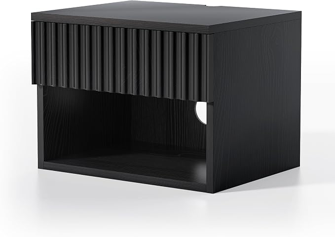 Fluted Floating Nightstand Set of 2 - Image 8