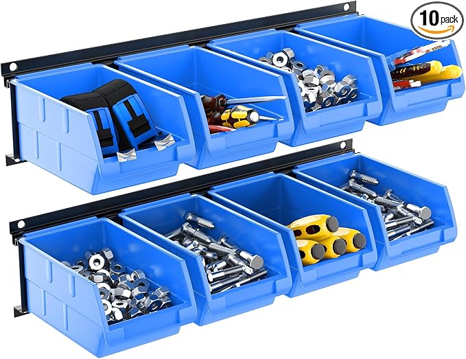 TORACK Wall-Mounted Storage Bins by TORACK
