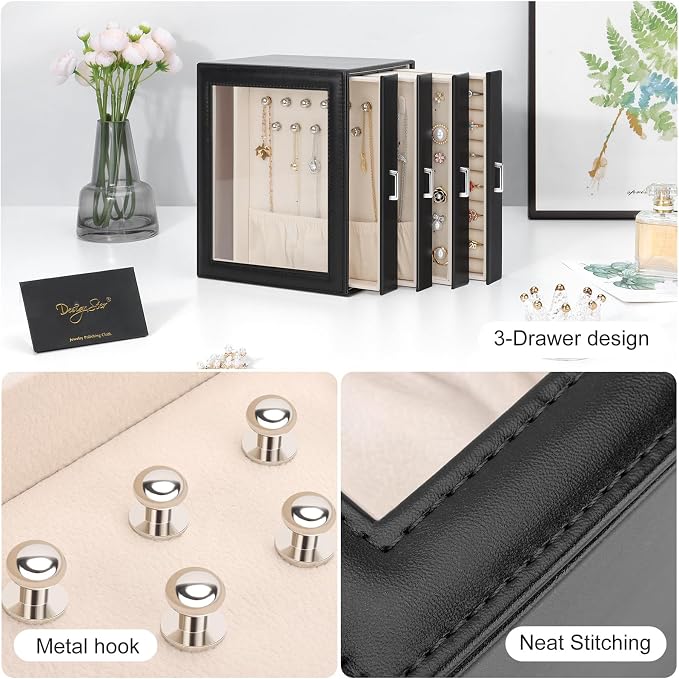 DesignSter Jewelry Box Organizer, Jewelry Box - Image 6