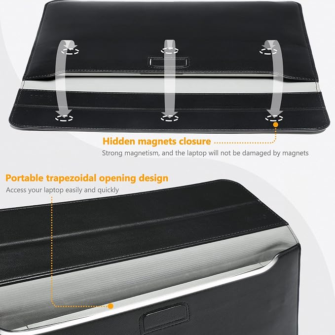 HYZUO 13 Inch Laptop Sleeve Case - Image 4