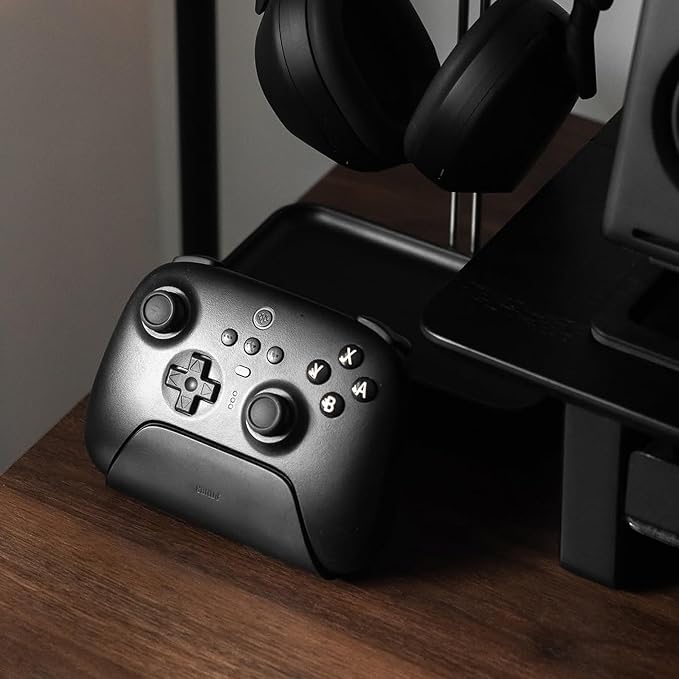 Raico Desk Cockpit Shelf Monitor Stand System Dual Screen Setup Wood Large Desk - Image 7
