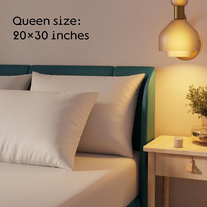 Niagara 12 Pack Waterproof Pillow Protectors Queen 20x30 Inches Smooth Zipper - Image 7