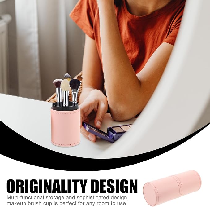NOLITOY Makeup Brush Holder Capacity Makeup Organizer Pen Holder - Image 6