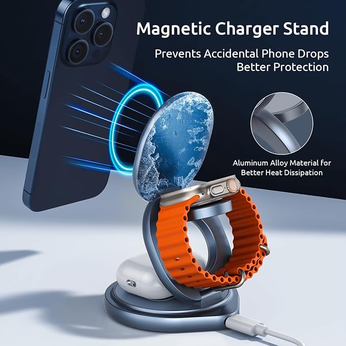 3 in 1 Wireless Charging Station - Image 6