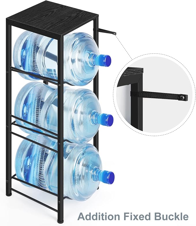 OYEAL Water Bottle Holder Organizer 5 Gallon Water Jug Stand - Image 4