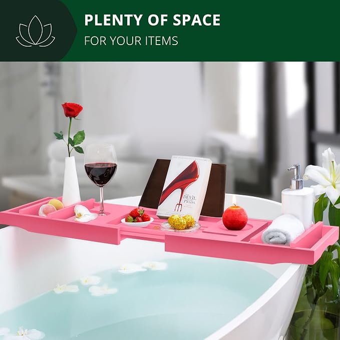 ROYAL CRAFT WOOD Non-Foldable Bathtub Tray - Image 4