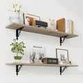 RICHFOCUS Floating Shelves for Wall Decor, 39.4W x 8D Shelves Set of 2 by Unknown