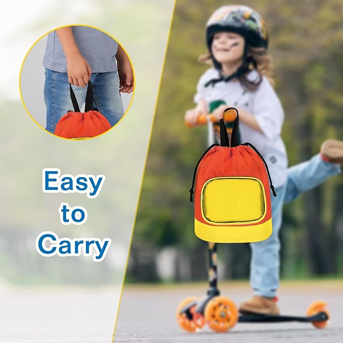 Drawstring Toy Storage Bag for Building Bricks, Building Blocks, Board Games - Image 5