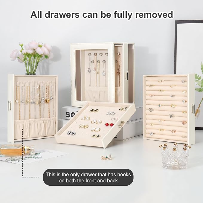 DesignSter Jewelry Box Organizer, Jewelry Box - Image 7