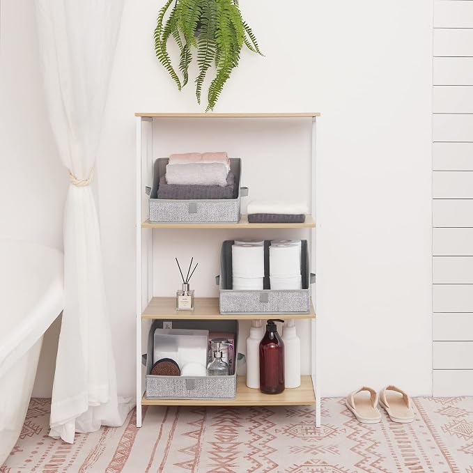 GRANNY SAYS Trapezoid Storage Bin, Closet Shelf Organizers, Fabric Storage Bins - Image 8