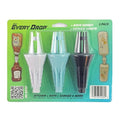 Every Drop 3 Pack Universal Bottle Emptying Kit Transfer Connector by Unknown