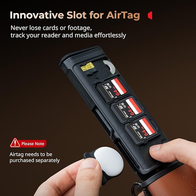 SmallRig Multifunctional Card Reader & Card Holder, - Image 3