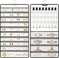 Hanging Jewelry Organizer Storage Earring Jewelry Storage Bag by Unknown