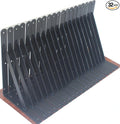 32 Pack L11 x H 8" Black Heavy Duty Shelf Brackets by MHMYDZ