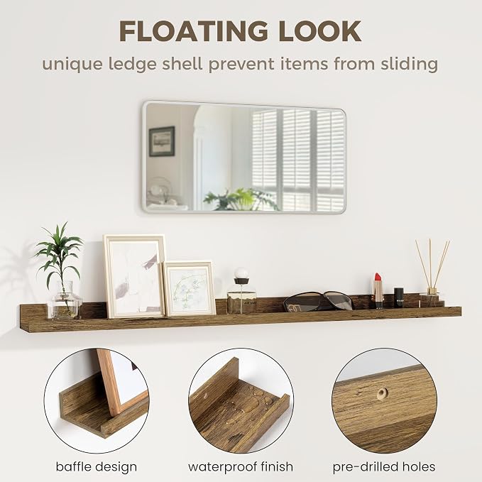 Axeman 55 Inch Floating Shelves - Image 6