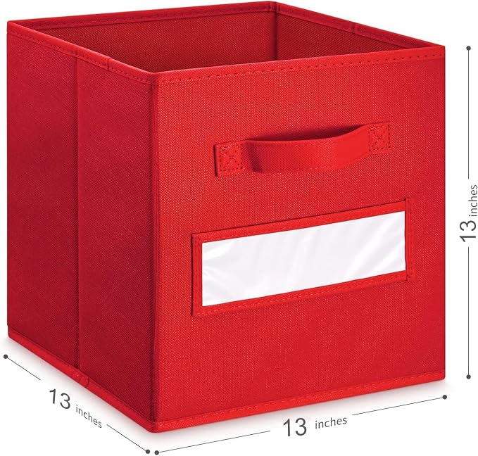 artsdi 13x13x13 storage cube bins Fabric storage cubes - Image 2