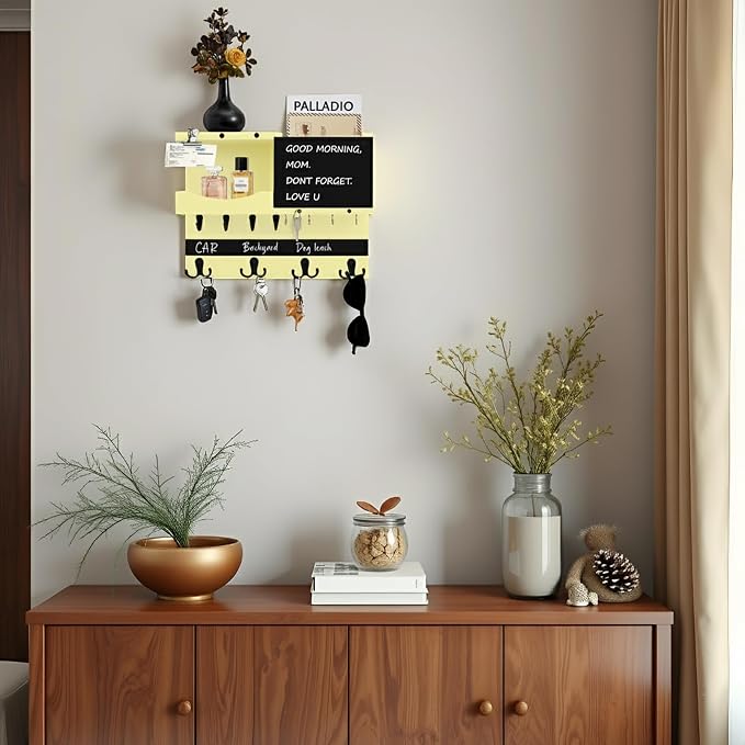 Key Holder for Wall Mount, Farmhouse Mail and Key Holder for Wall Hanger - Image 7