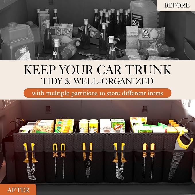 HOTOR Foldable Trunk Organizer - Image 6